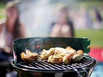 Wo lässt sich in Franken gemütlich im Freien grillen? Symbolfoto: Rolf Vennenbernd/dpa