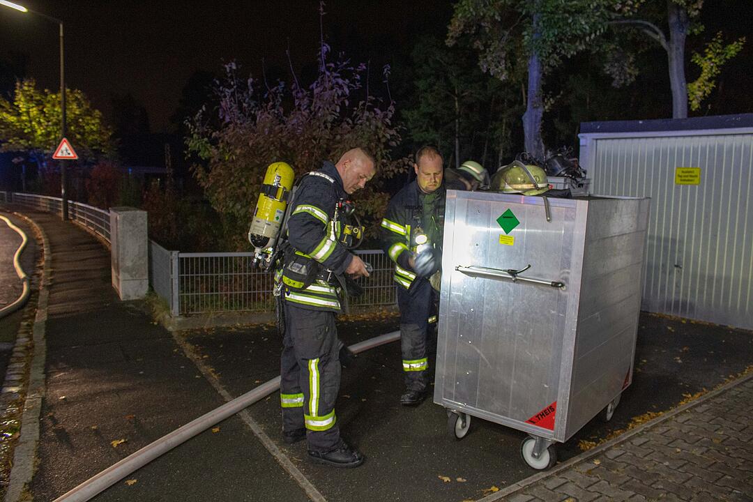 Feuerwehr-Einsatz nach Verpuffung in privater Sauna