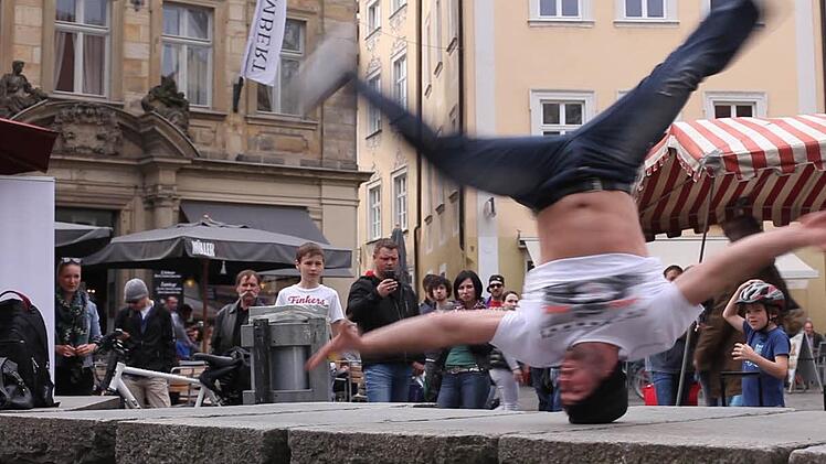 Heiße Szene aus dem Kinofilm "Four Reasons - Hip-Hop-Kultur einer Kleinstadt". Foto: Thomas Brießmann