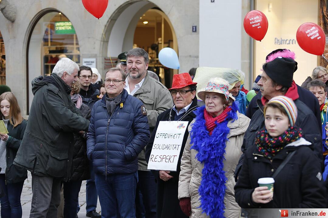Demonstrationen in Bamberg