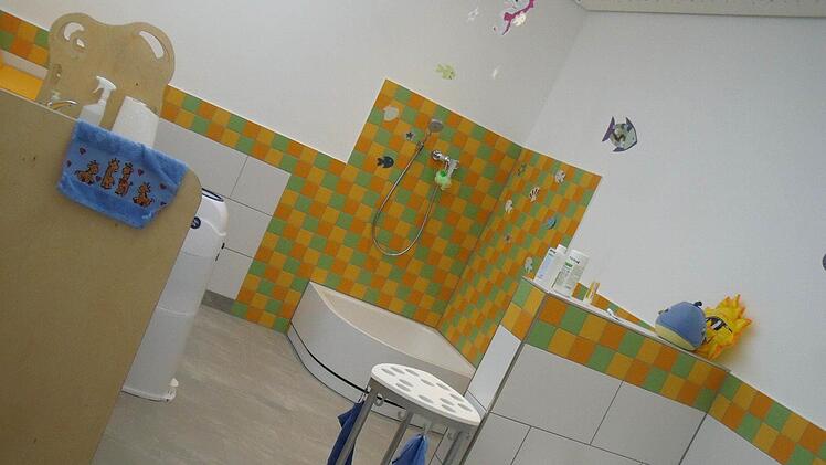 Einer der SanitärräumeFoto: Anette Schreiber