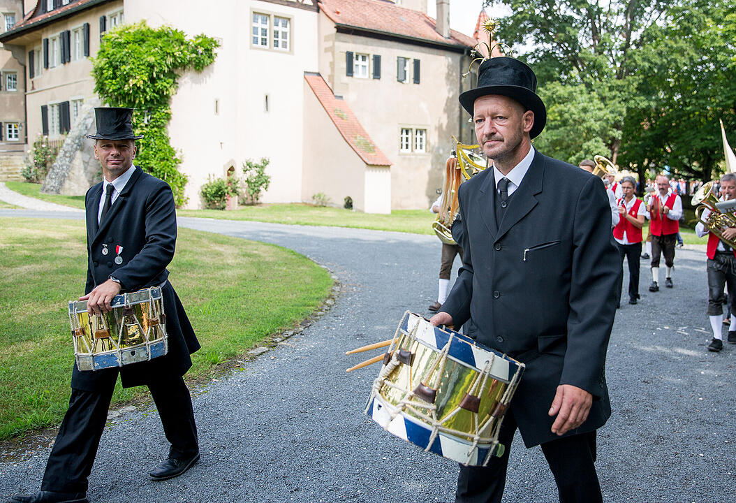 Heimf&uuml;hrung der Braut des F&uuml;rsten Castell-R&uuml;denhausen