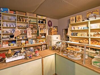 Einen Tante-Emma-Bäckerladen wie in alten Zeiten kann man im Bäckereimuseum bestaunen.