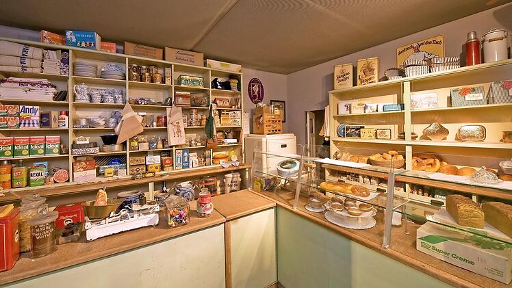 Einen Tante-Emma-Bäckerladen wie in alten Zeiten kann man im Bäckereimuseum bestaunen.