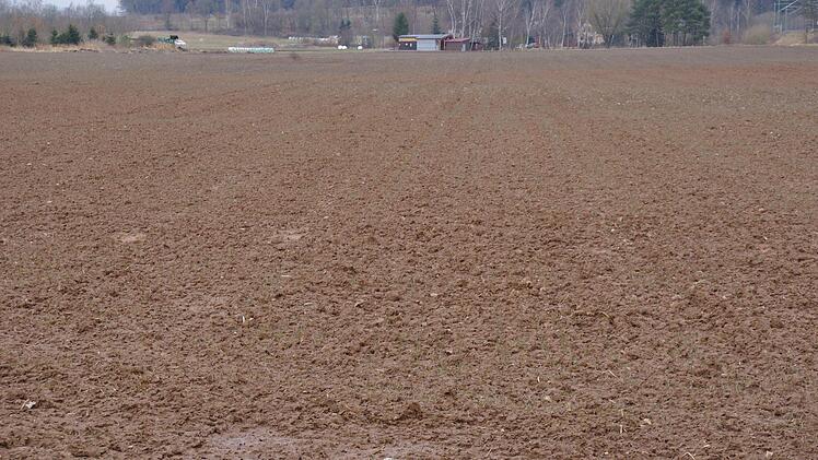 Selbst zu Fuß fällt es schwer, sich auf dem tiefen Untergrund dieses Weizenfelder bei Haig zu bewegen. Foto: Marco Meißner