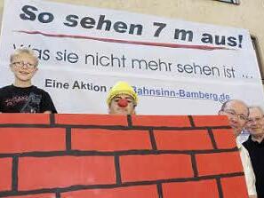 Infos rund um "Mauerbau" und Bahnlärm gibt die Bürgerinitiative "Bahnsinn"  am Samstag im DG.