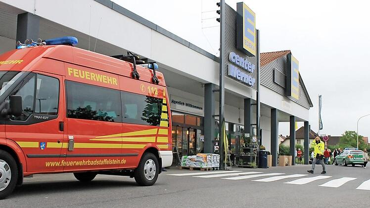 Im E-Center hat die Brandmeldeanlage automatisch Alarm ausgelöst.  Foto: Dominic Buckreus
