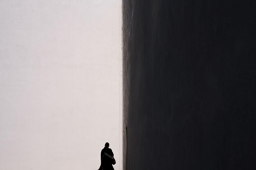 Silhouette in Kalifornien