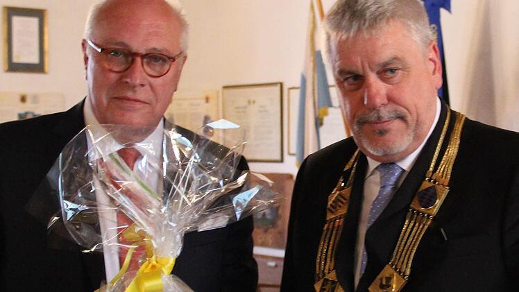 Kongressbeauftragter Hans-Georg Schollmeyer und Oberbürgermeister Norbert Tessmer.