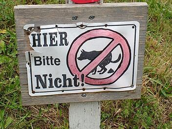 Probleme mit Hundekot und Hundekotbeuteln gibt es in der Gemeinde Pretzfeld. Foto: rm