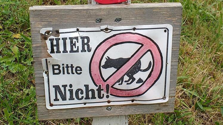 Probleme mit Hundekot und Hundekotbeuteln gibt es in der Gemeinde Pretzfeld. Foto: rm
