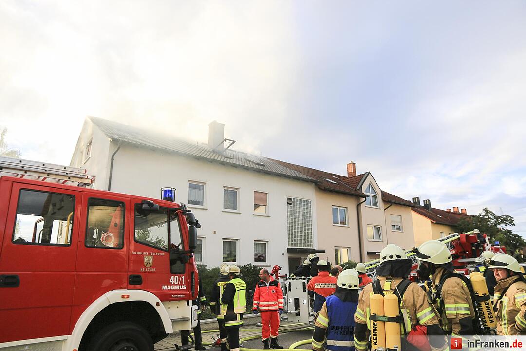 Brand in Hallstadt