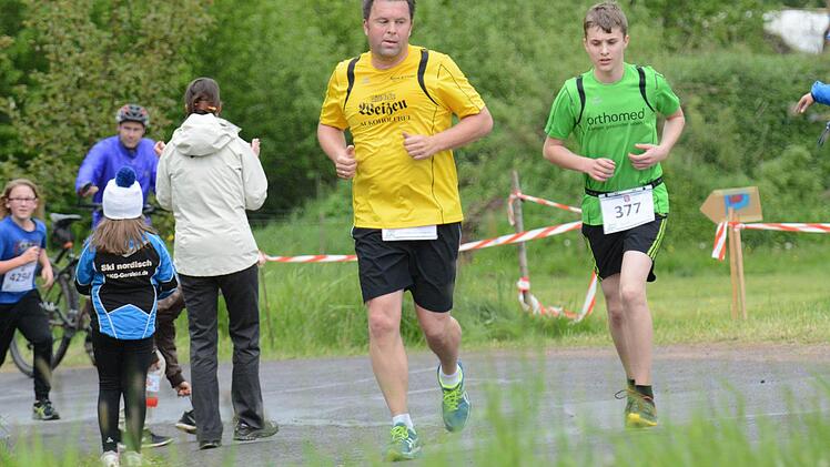 Mit dabei beim Mottener Gedächtnislauf.