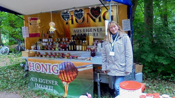 Simone Kirchner ist mit ihrem Stand seit etwa einem Jahr auf den Märkten der Region unterwegs. Foto: privat