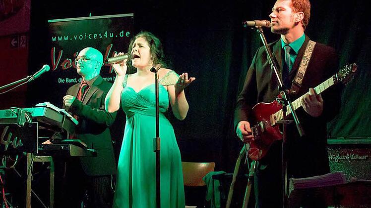 Band des Abends: Voices4U Foto: Albert Höchstädter
