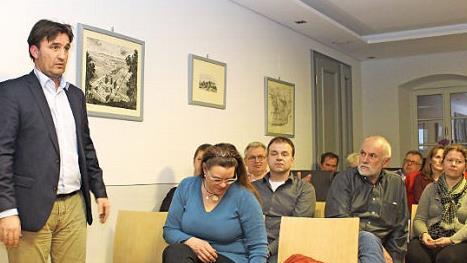 Gemeinderat Gerd Dallner (l.) war enttäuscht über die "negative Stimmung". Foto: Evi Seeger