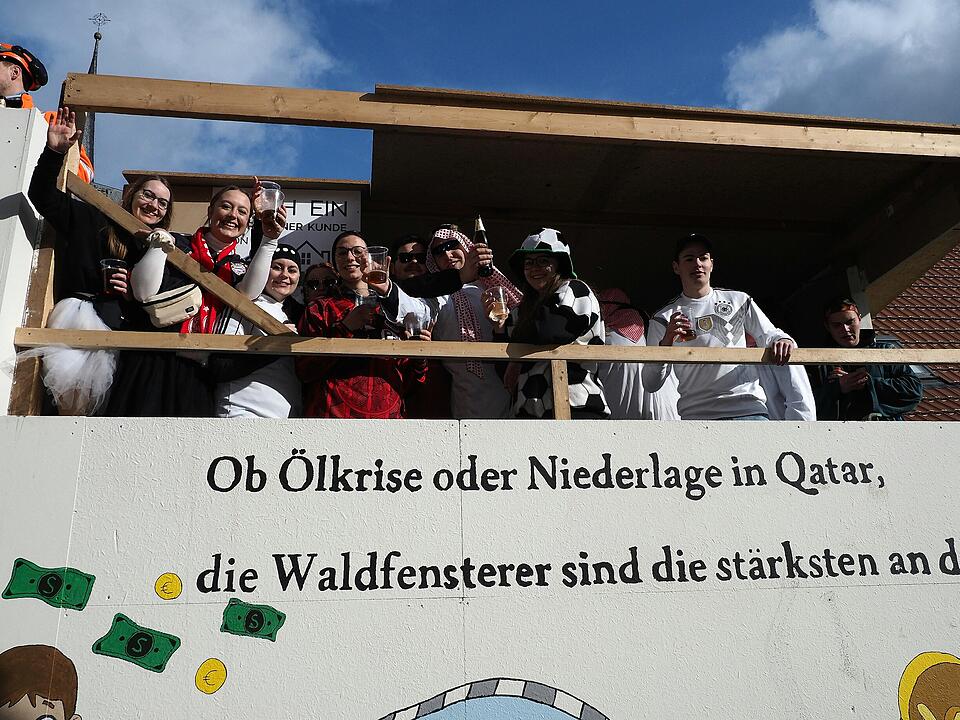 Impressionen vom stimmungsvollen Umzug