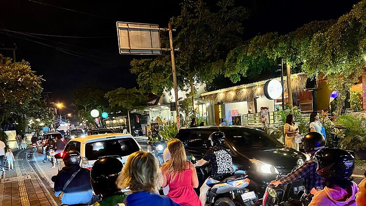 Verkehr auf Bali