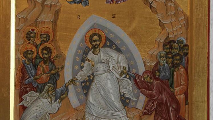 Ikonen tragen nie die Initialien des Malers. Nur der Heilige oder die dargestellte Szene werden benannt.