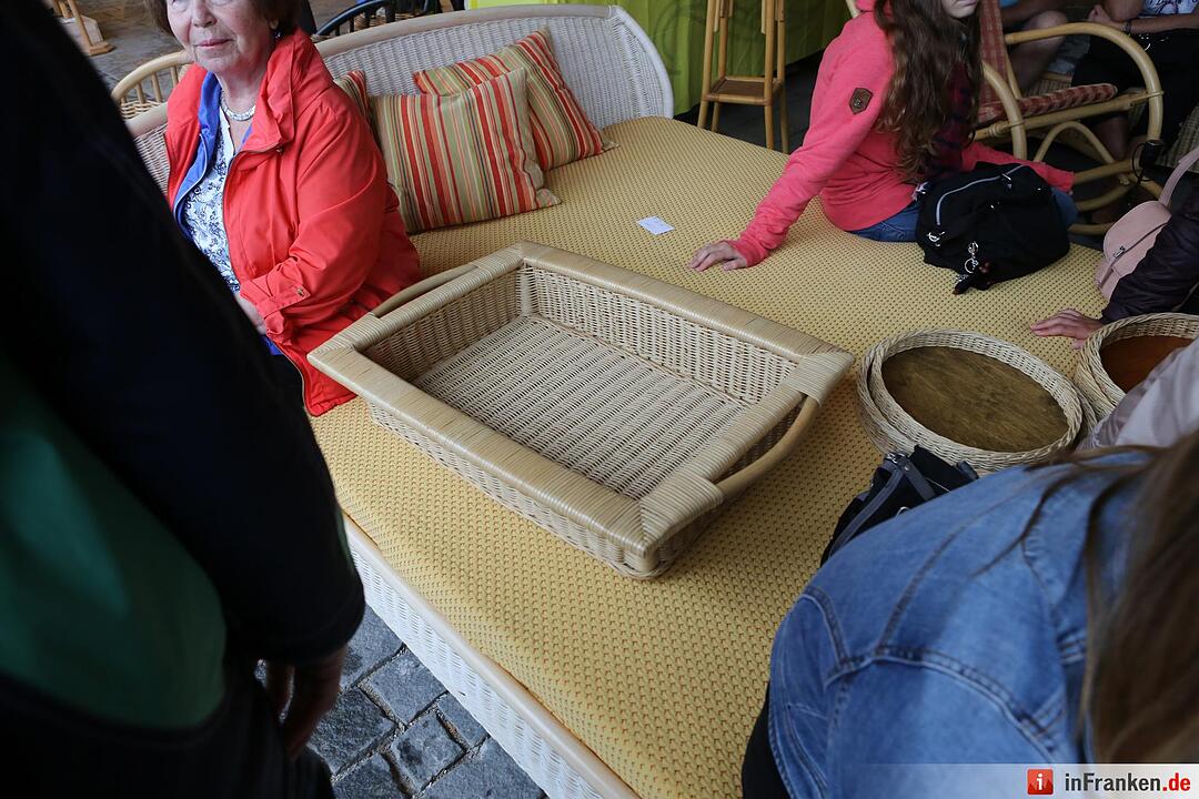 Korbmarkt Lichtenfels 2016 am Samstag