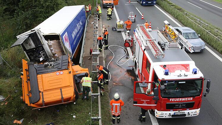 Blick auf die Unfallstelle. Foto: News5 / Herse