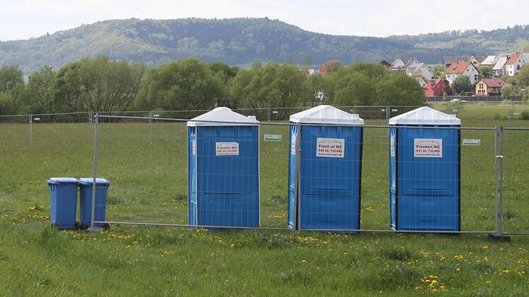 Sauberkeit ist den Anwohnern des Festivalgeländes ein Anliegen. Das Idyll am Obermain soll gewahrt bleiben. Foto: Markus Häggberg