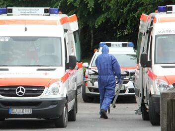 Vor zwei Jahren gab es in Kronach wegen einer Virus-Erkrankung einen Einsatz des Katastrophenschutzes. Einheiten aus ganz Franken und aus Thüringen wurden damals zusammengezogen.  Foto: Archiv/Marco Meißner