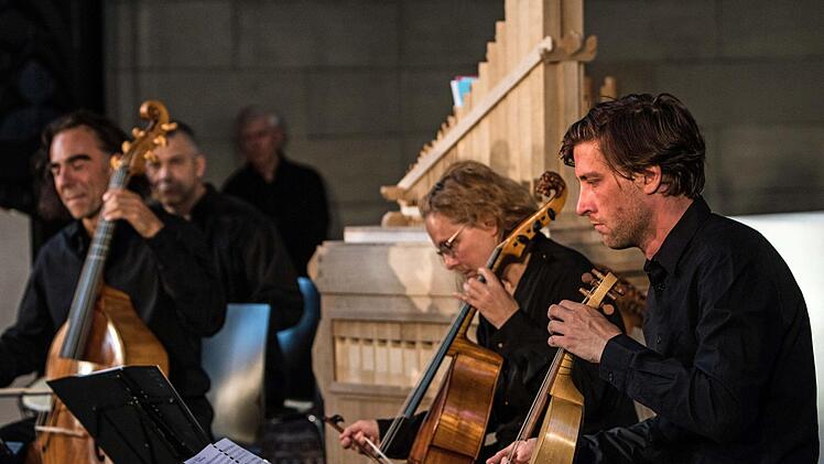 Impressionen vom Konzert der Capella Antiqua Bambergensis in St. Augustin in CoburgFoto: Jochen Berger