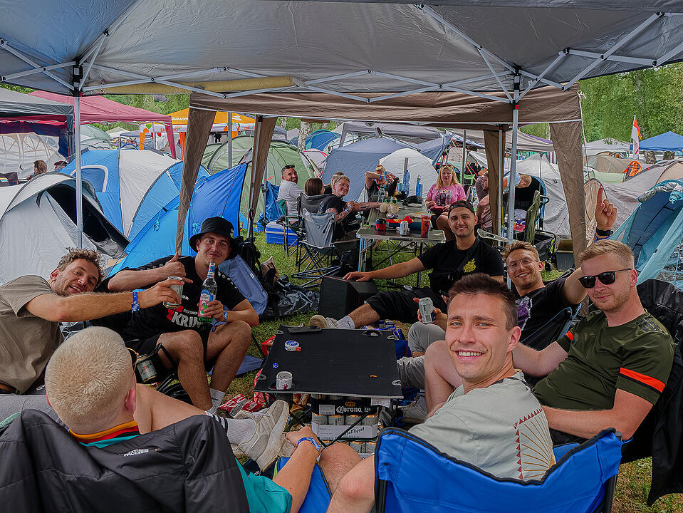 4 Tage Camping, 3 Tage Konzerte