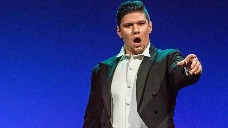 Jiri Rajnis bei seinem Auftritt in der ReithalleFoto: Jochen Berger