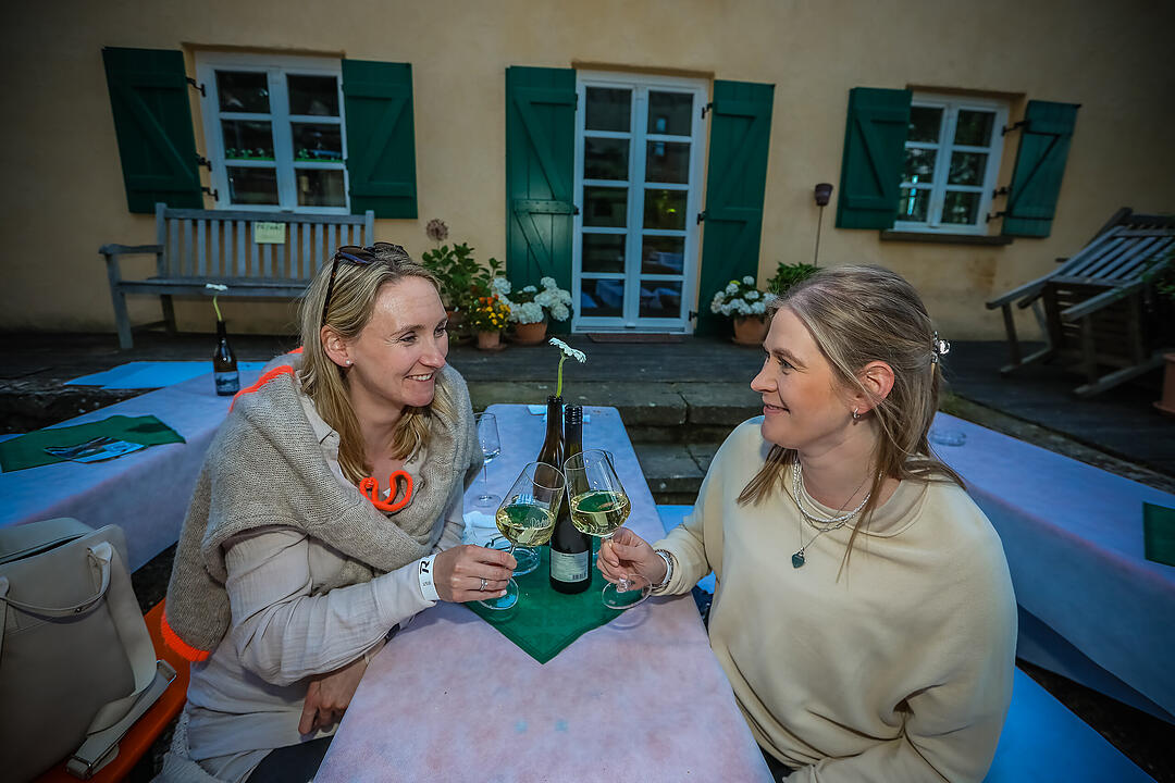 Bei diesem Weinfest gibt es keinen Alkohol.