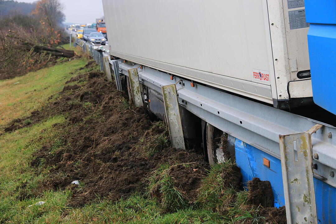Lkw-Tragödie gerade noch verhindert