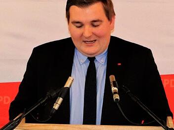 Ren&eacute; van Eckert ist Direktkandidat der SPD im Stimmkreis 604. Foto: Marco Heumann