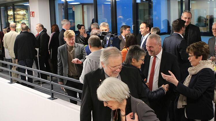 Impressionen vom Stehempfang der Stadt Neustadt im generalsanierten RathausFoto: Jochen Berger