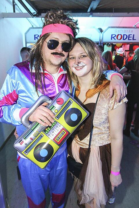 Super Stimmung beim Blütenfasching