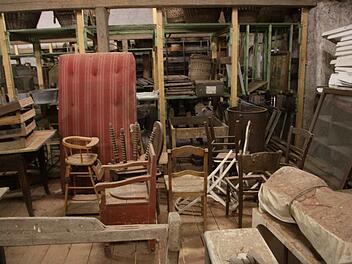 Das Depot des Bauernmuseums Bamberger Land in Frensdorf. Foto: Schanz