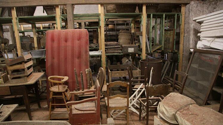 Das Depot des Bauernmuseums Bamberger Land in Frensdorf. Foto: Schanz