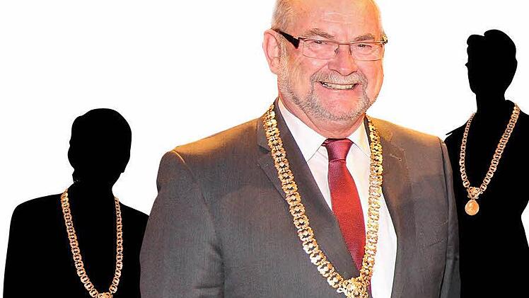 Die potenziellen Nachfolger von Bürgermeister Hipelius werden in den bevorstehenden Sondierungsgesprächen in Position gebracht. Montage: Klaus Heim