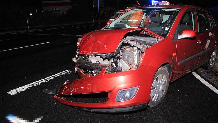 Unfall in Hallstadt am 25. Mai 2015 Foto: Ferdinand Merzbach