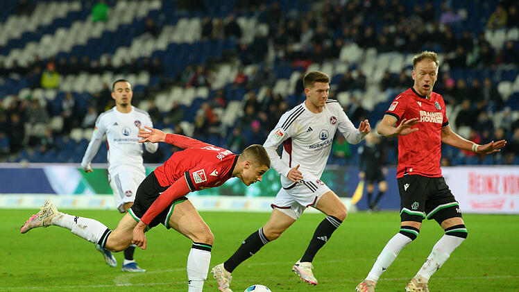 1. FC N&uuml;rnberg verliert Ausw&auml;rtsspiel bei Hannover 96
