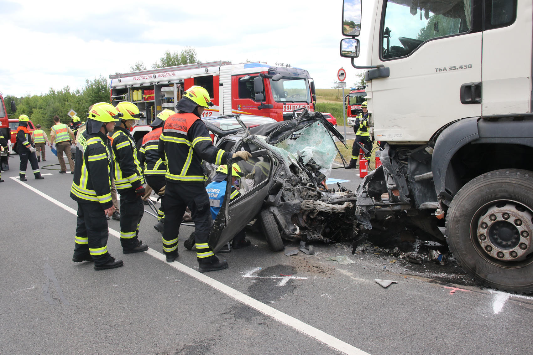 Tödlicher Unfall bei Neustadt bei Coburg Bildergalerie