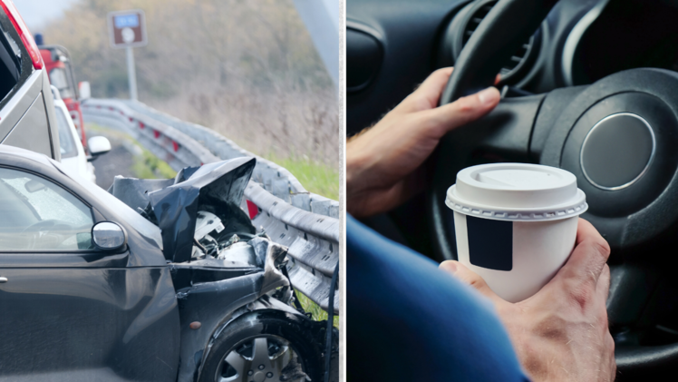Unfallursache: Heißer Kaffee