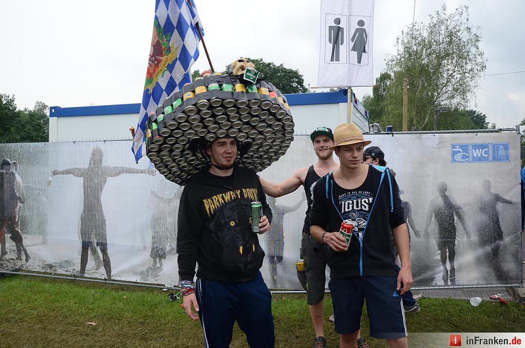 Rock im Park 2016: Besuch auf dem Zeltplatz