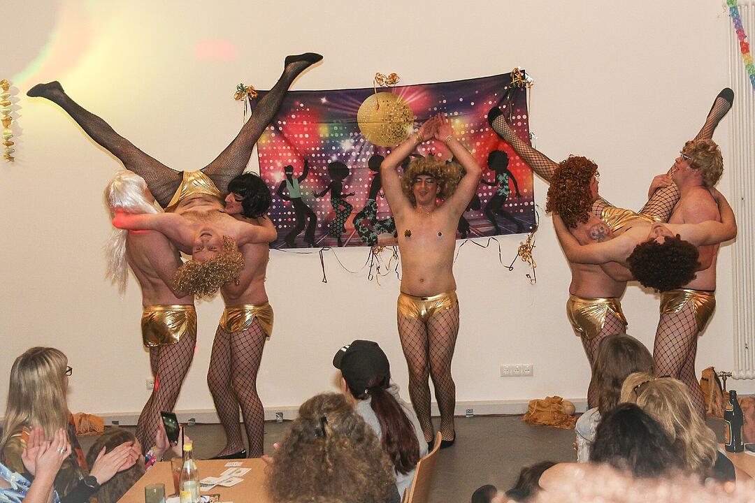 Funky Schlaghosen Disco wie in den 70ern