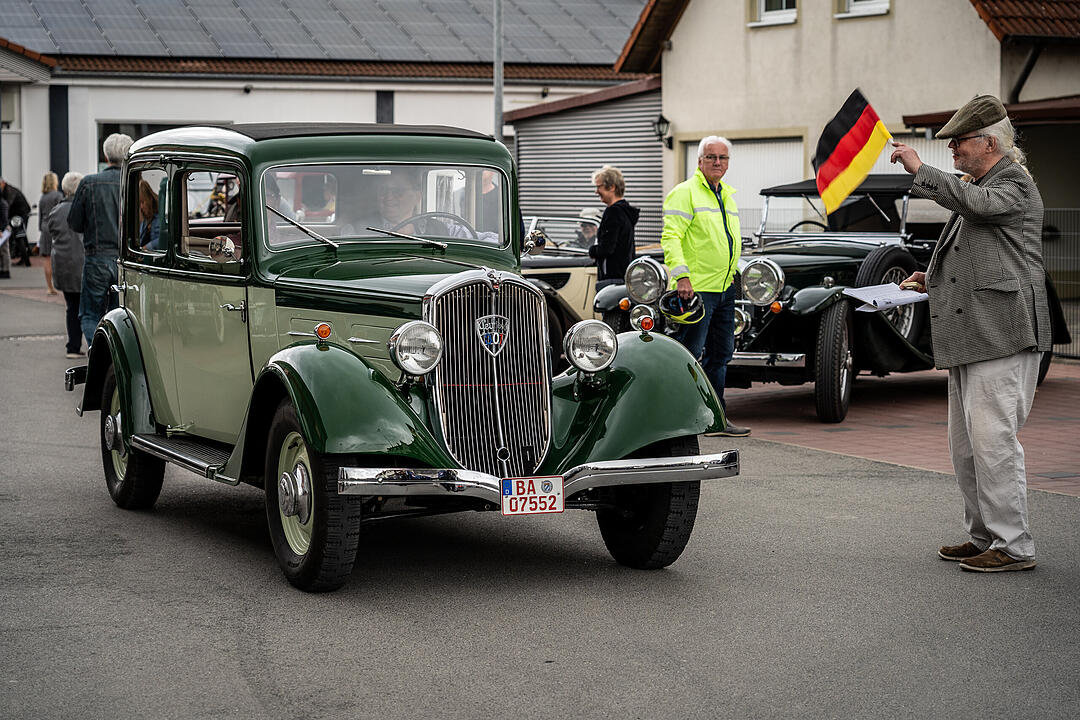 Einzigartige, historische Automobile aus der Vorkriegszeit konnten bewundert werden!