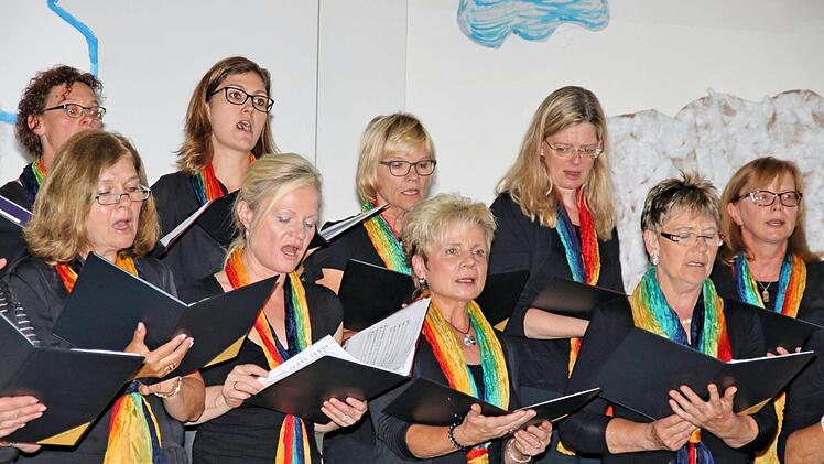 Musical-Aufführung des Kinder- und Jugendchors der Liedertafel 1881 Münnerstadt in der Alten Aula am Stenayer Platz.  Foto: Dieter Britz