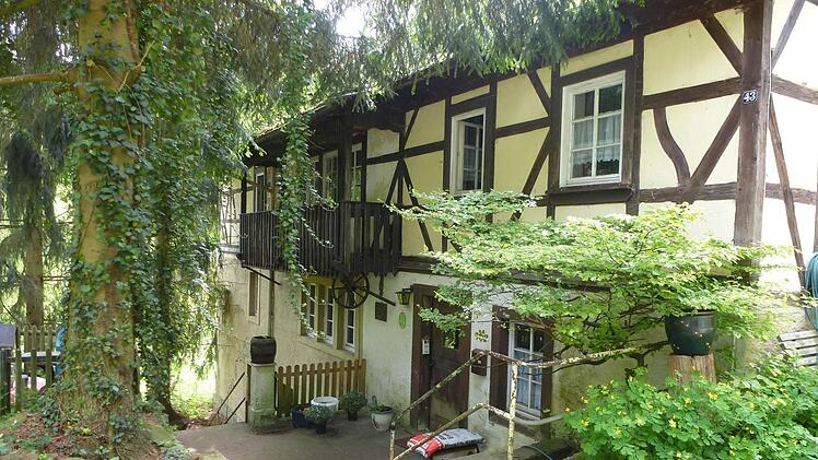 In Arnshausen angekommen.