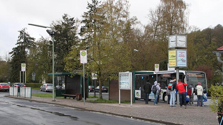Auch der Busbahnhof soll schöner werden. Foto: Ulrike Müller