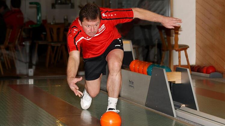 Mit 529 Kegel legte Edwin Zang den Grundstein zum Heimsieg gegen den ESV Schweinfurt II. Foto: Siegfried Lippert