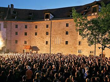 Das Höchstadter Schloss bietet die perfekte mittelalterliche Kulisse. Foto: privat